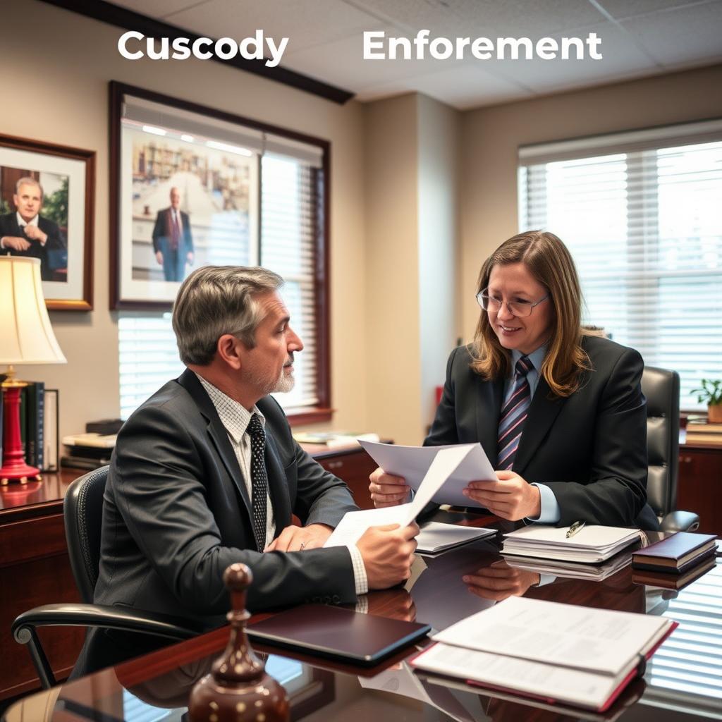 Custody Enforcement Lawyer Dinwiddie County, VA