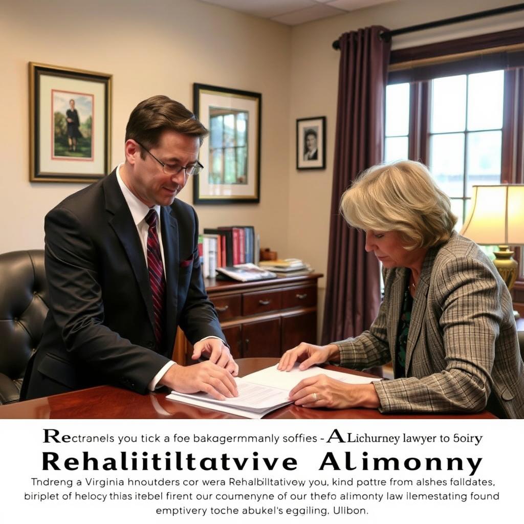 Rehabilitative Alimony Lawyer Rappahannock County, VA